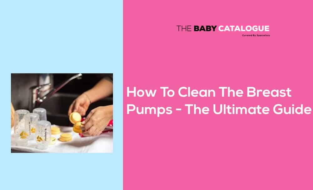 how to clean breast pump